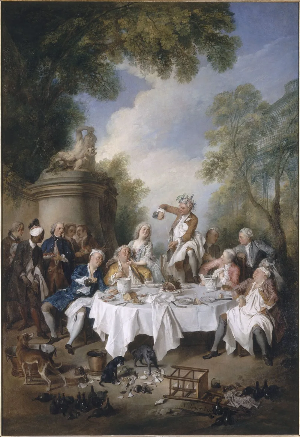 The Ham Dinner, Nicolas Lancret