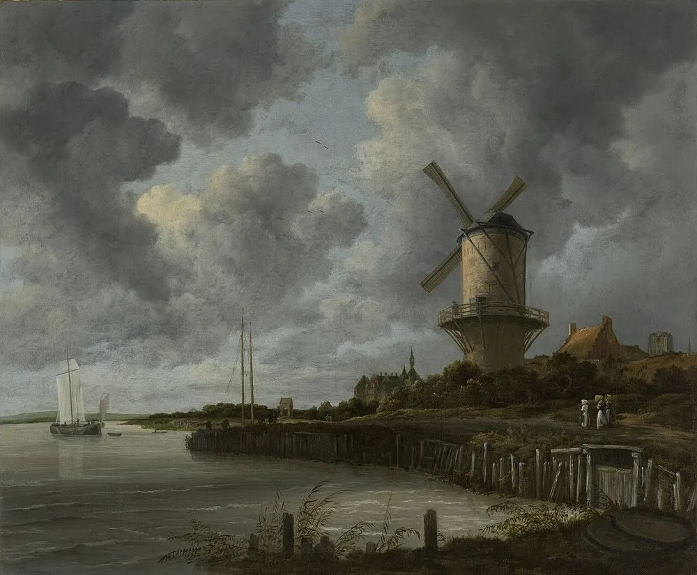 The Windmill at Wijk bij Duurstede, Jacob van Ruisdael