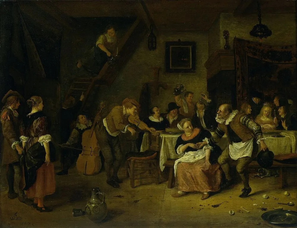 Peasant wedding, Jan Steen