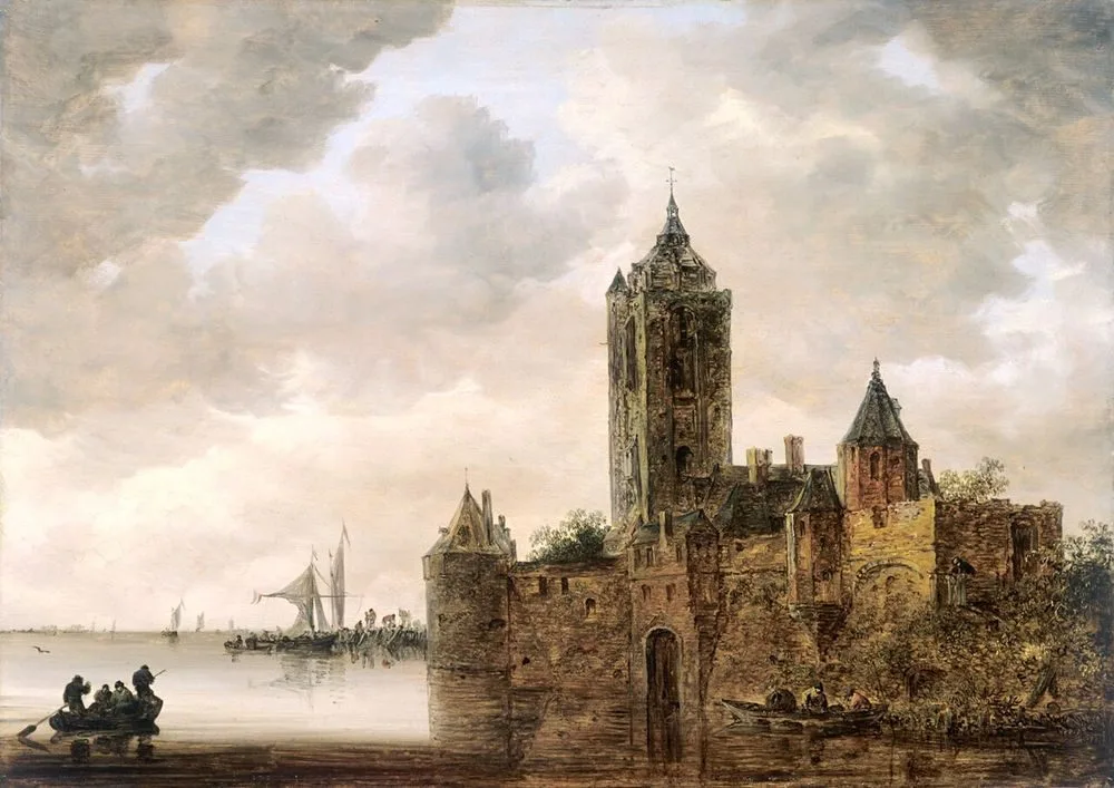 Castle at the Seaside, Jan van Goyen