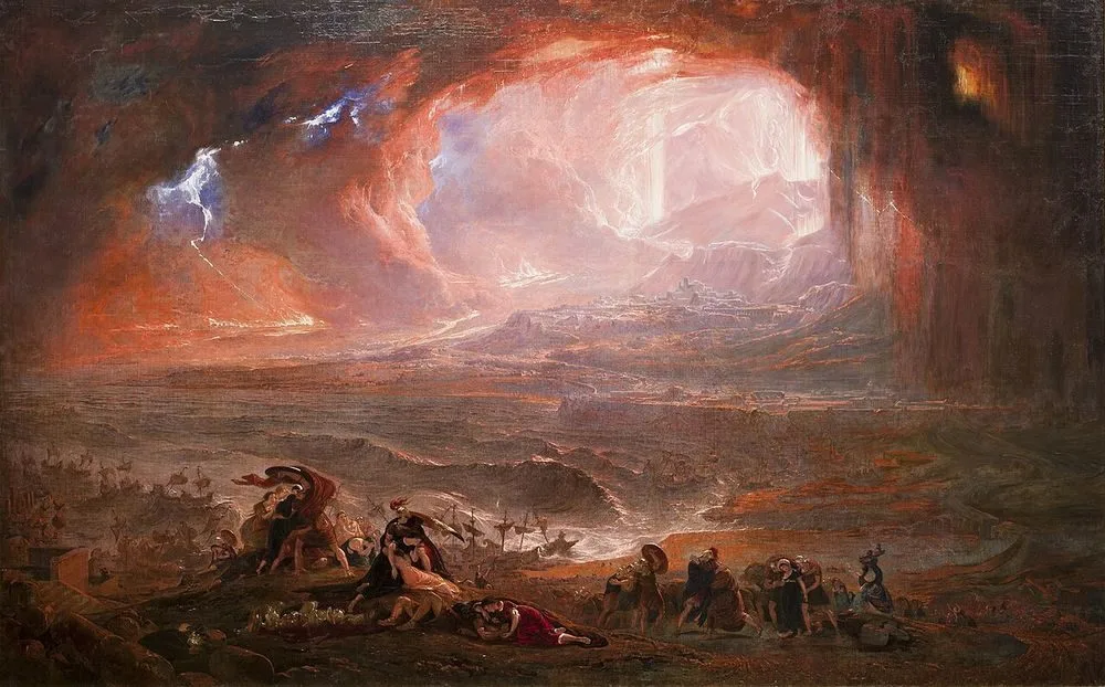 The Destruction of Pompeii and Herculaneum, John Martin