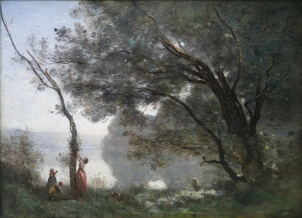 Recollection of Mortefontaine, Jean-Baptiste Camille Corot