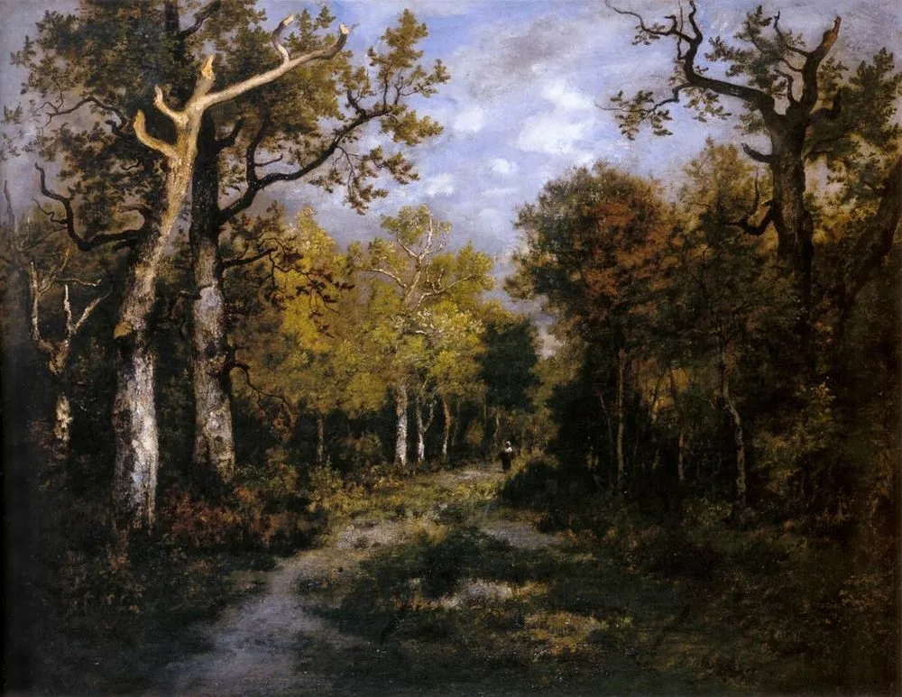 The Forest of Fontainebleau, Narcisse Virgilio Díaz