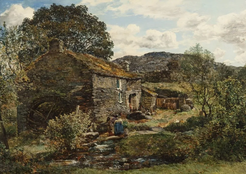 Undershot Mill, North Wales, Alexander Fraser