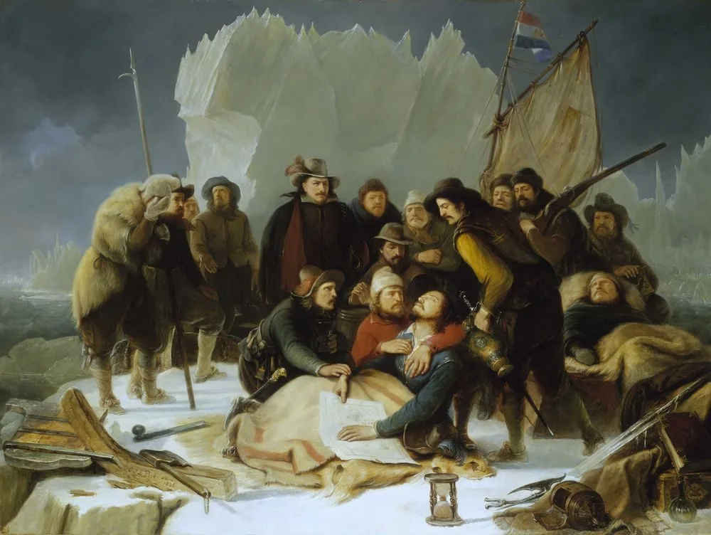 The Death of Willem Barents, 20 June 1597, Christiaan Julius Lodewijk Portman