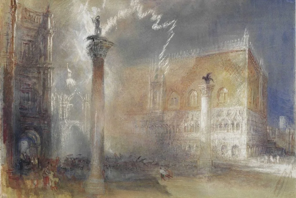 The Piazzetta, Venice, J. M. W. Turner
