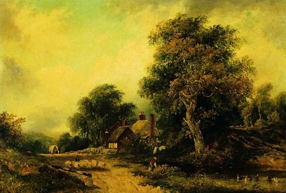 Landscape, Frederick W. Watts
