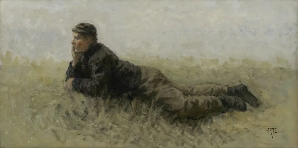 On the lookout, David Adolph Constanz Artz