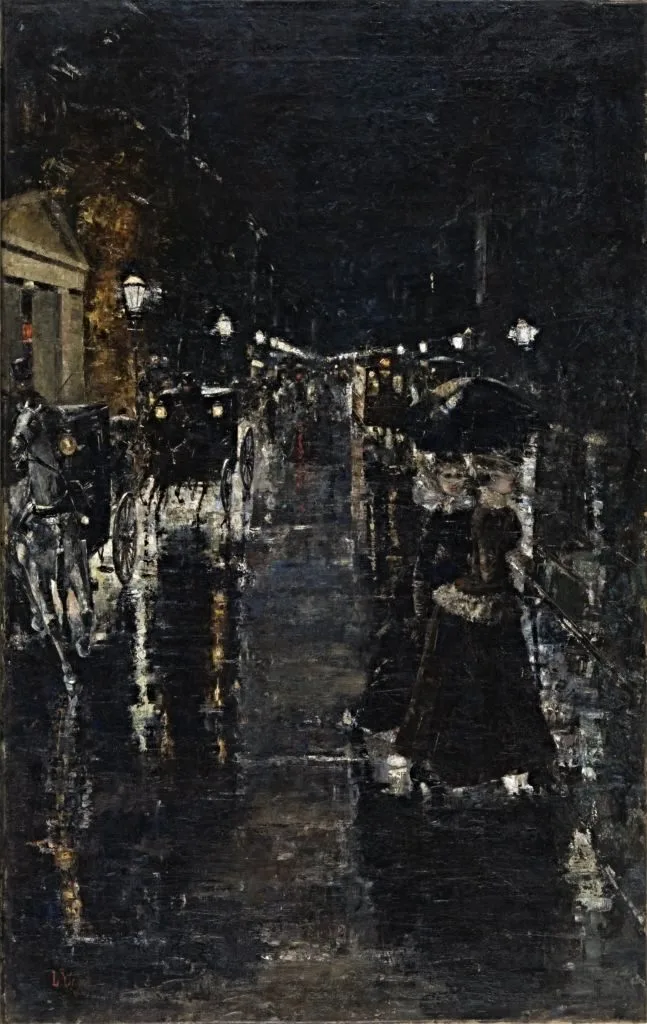 Berliner Straßenszene (Leipziger Straße), Lesser Ury