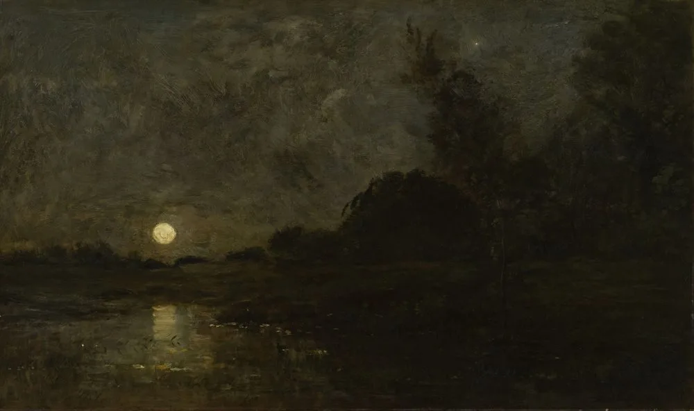 Moonrise in the Morvan