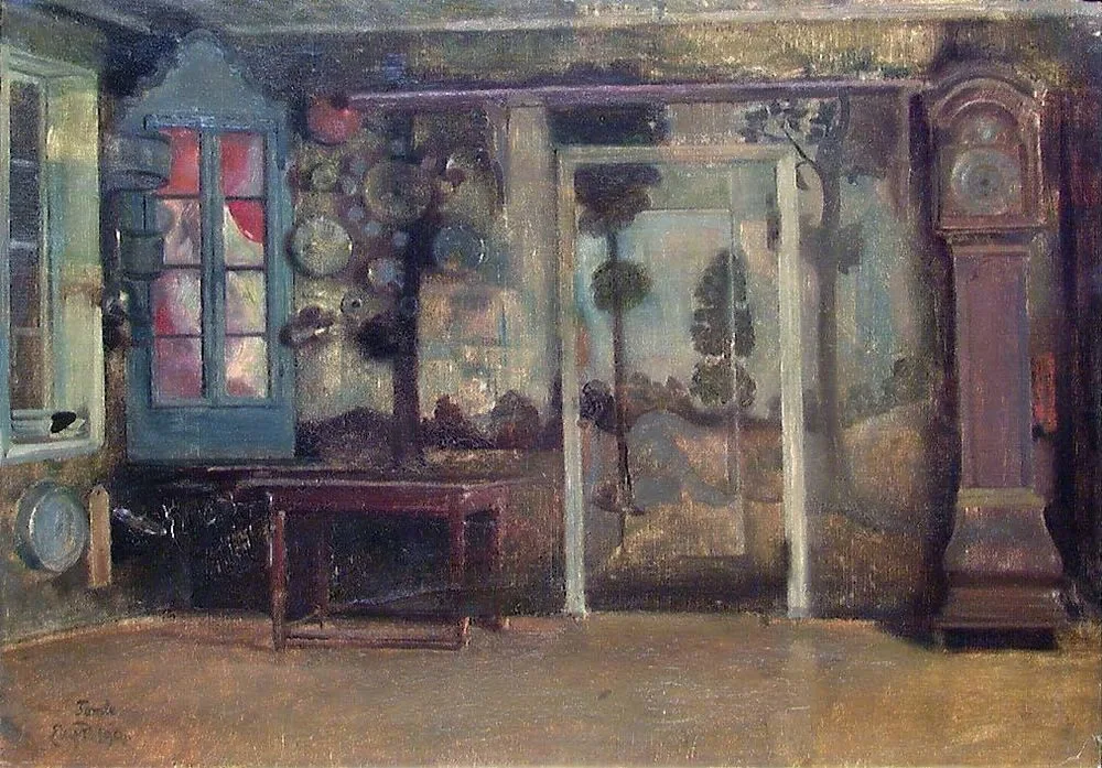 Interior from the Farm Tomle