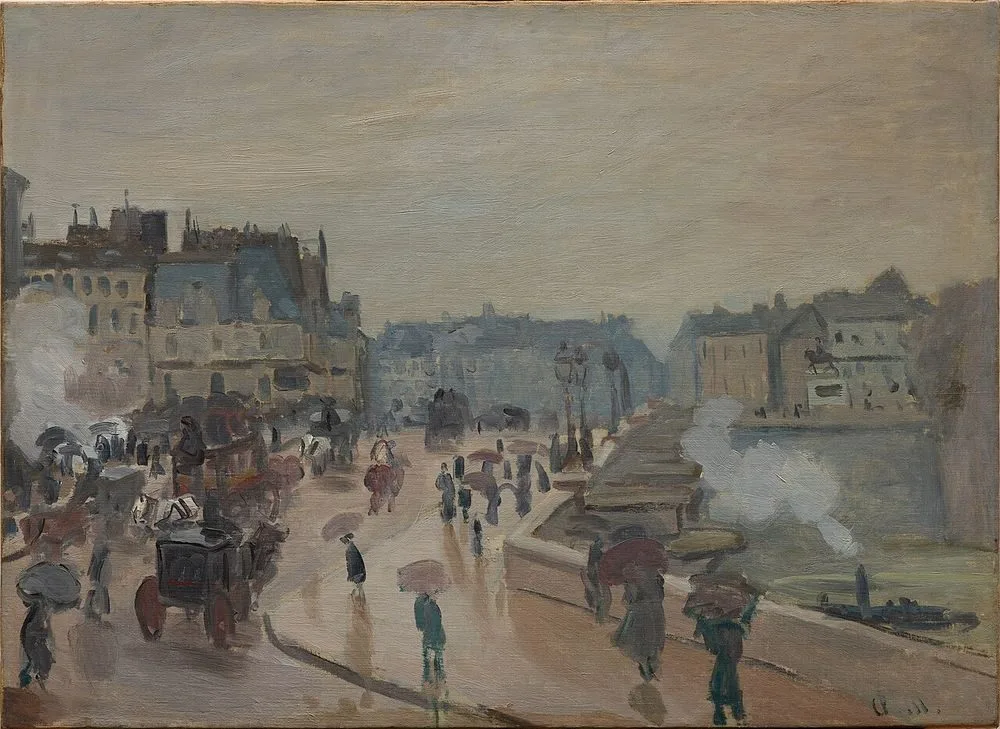 Le Pont Neuf, Claude Monet