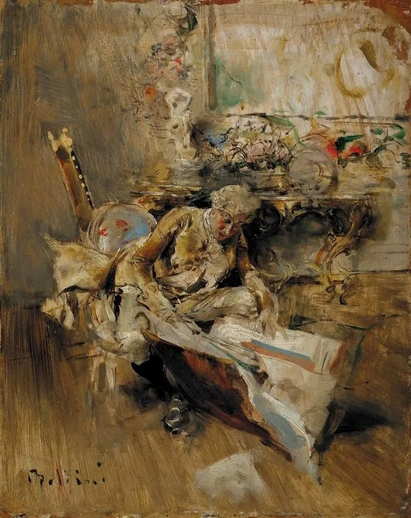 The art connoisseur, Giovanni Boldini