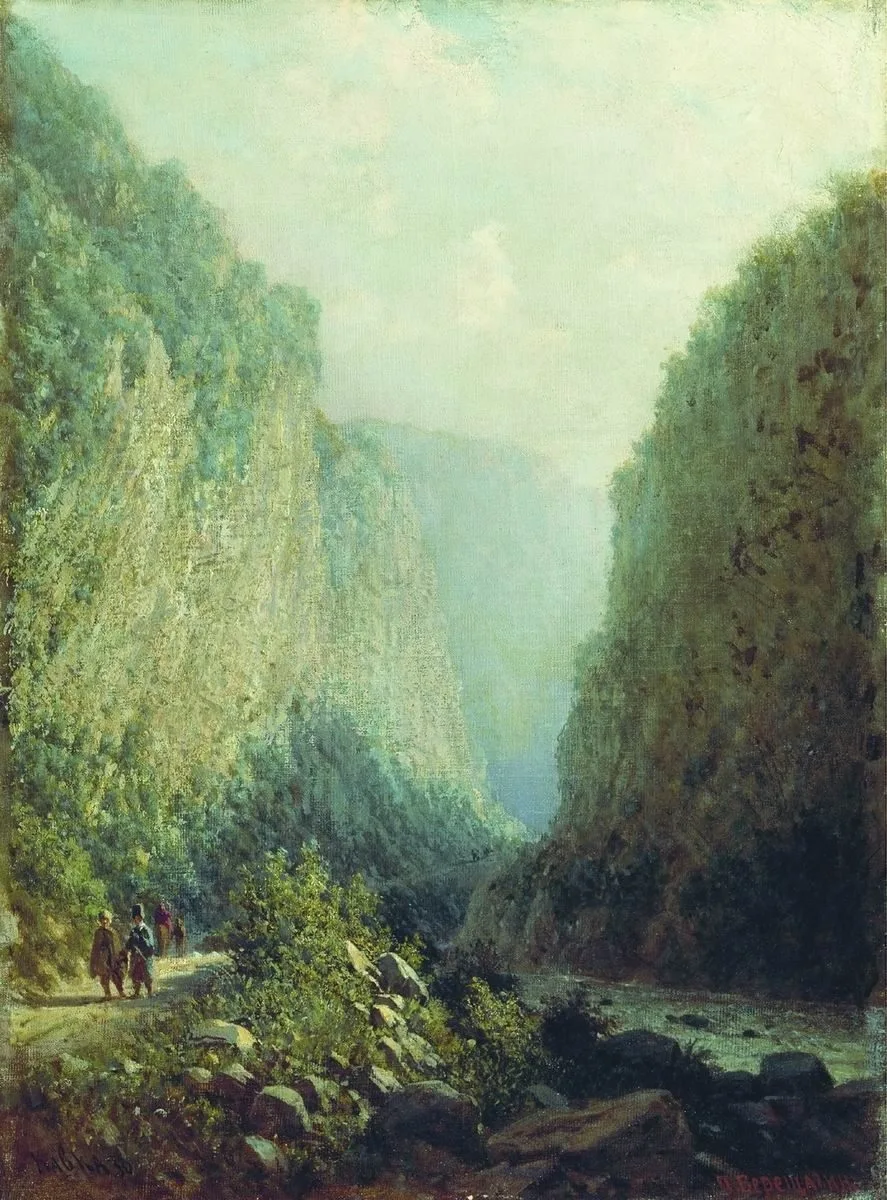 Daryal Gorge, Piotr Petrovitch Veretschagin
