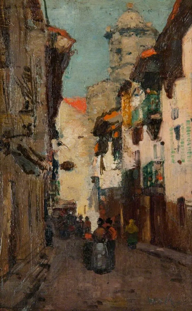 Fuenterrabia, formerly known as “Spanish Town”, William York Macgregor
