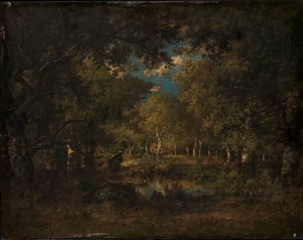 The Forest of Fontainebleau, Narcisse Virgilio Díaz