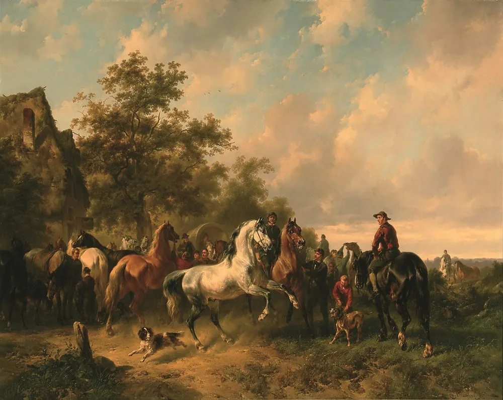 market of horse