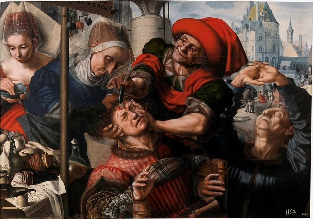 The Surgeon (painting), Jan Sanders van Hemessen