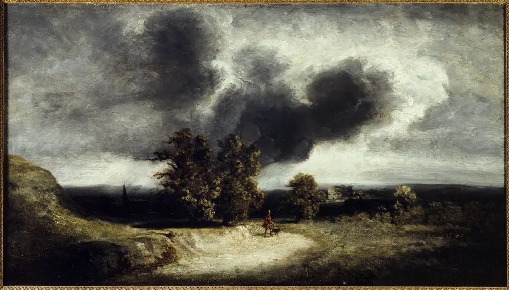 Paysage des environs de Paris