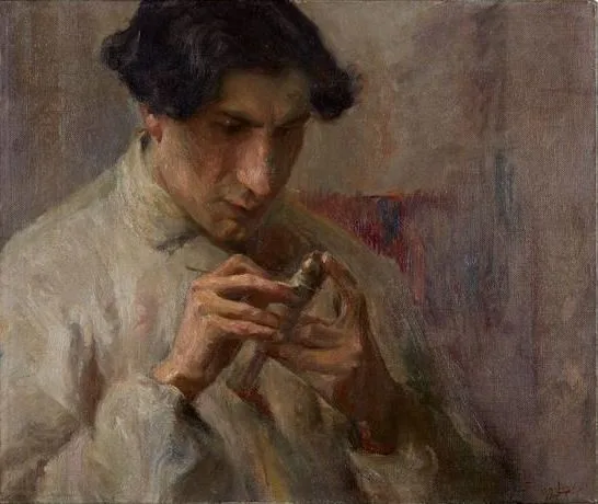 O Cinzelador (1905) - Adriano de Sousa Lopes, Adriano de Sousa Lopes