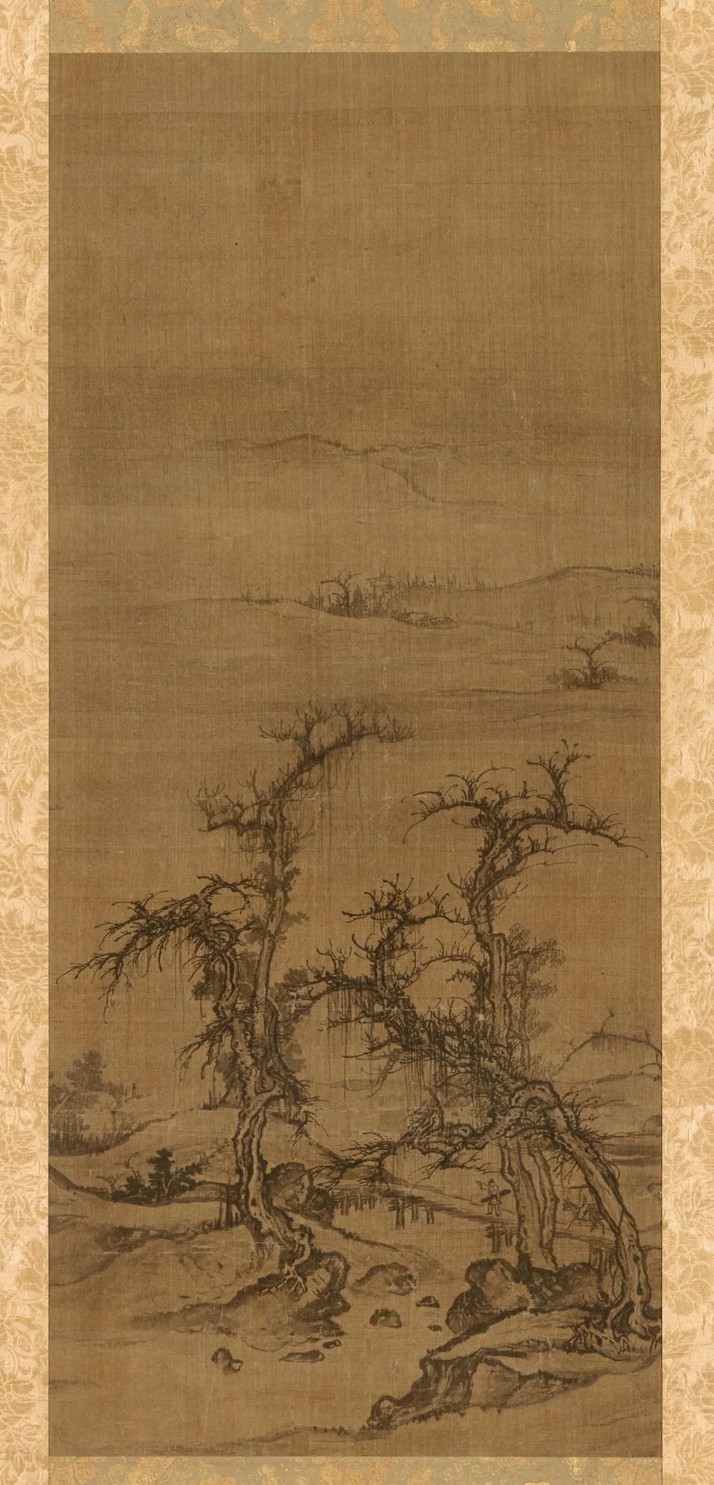 Carrying a Qin on a Visit, Anonymous