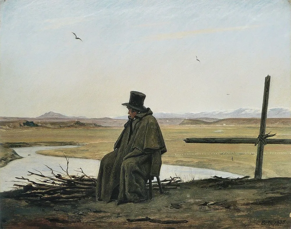 Martinus Rørbye - Un voyageur, Martinus Rørbye