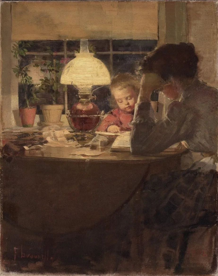 Lamplight, Franklin Brownell