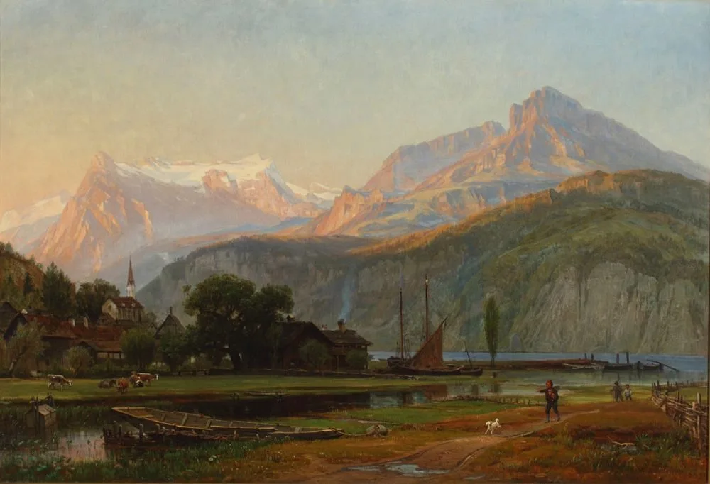 The Bay of Uri, Lake Lucerne, Worthington Whittredge