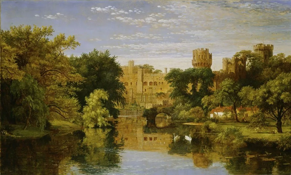 Warwick Castle, England, Jasper Francis Cropsey