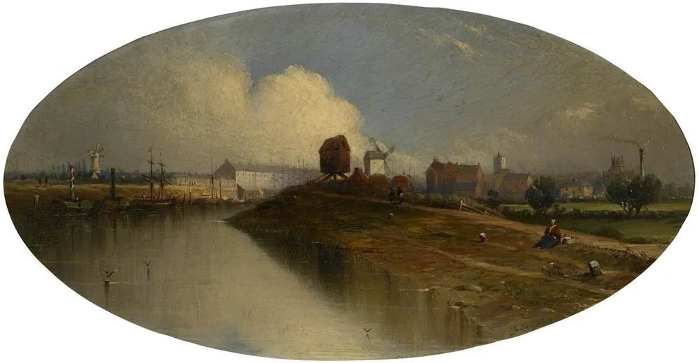 View of Wisbech from the North, John Coulson Sammons
