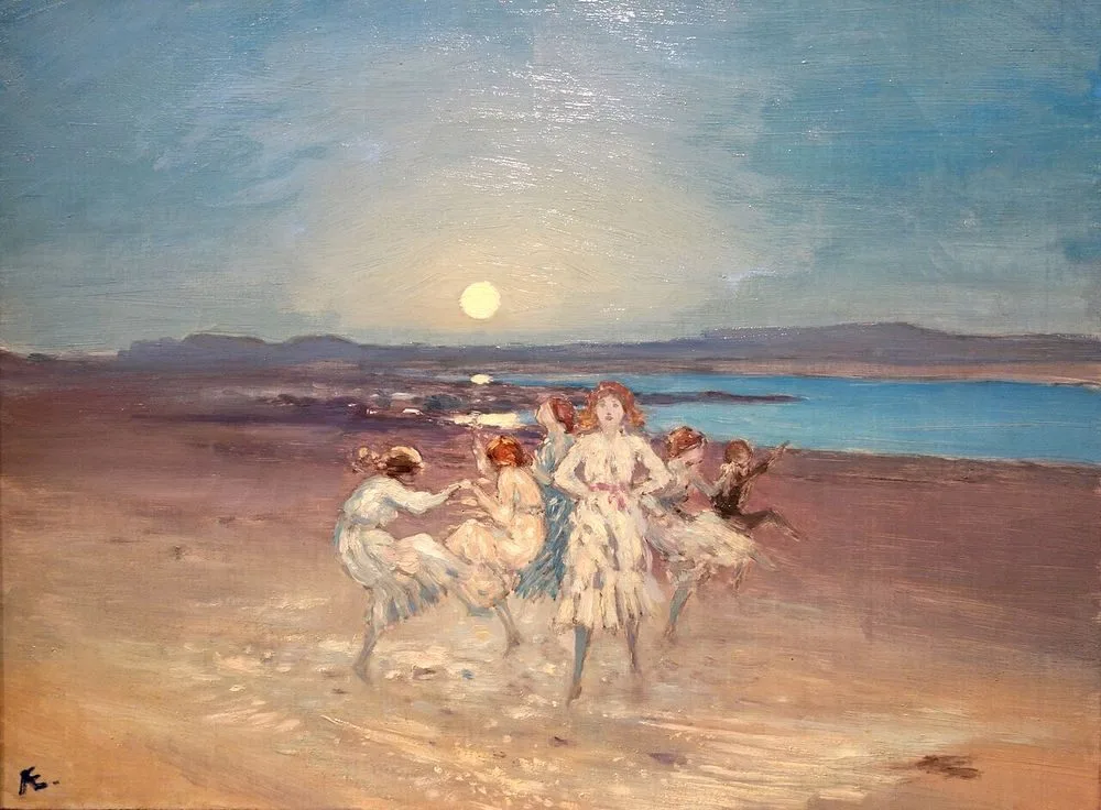 Children Dancing on the Strand