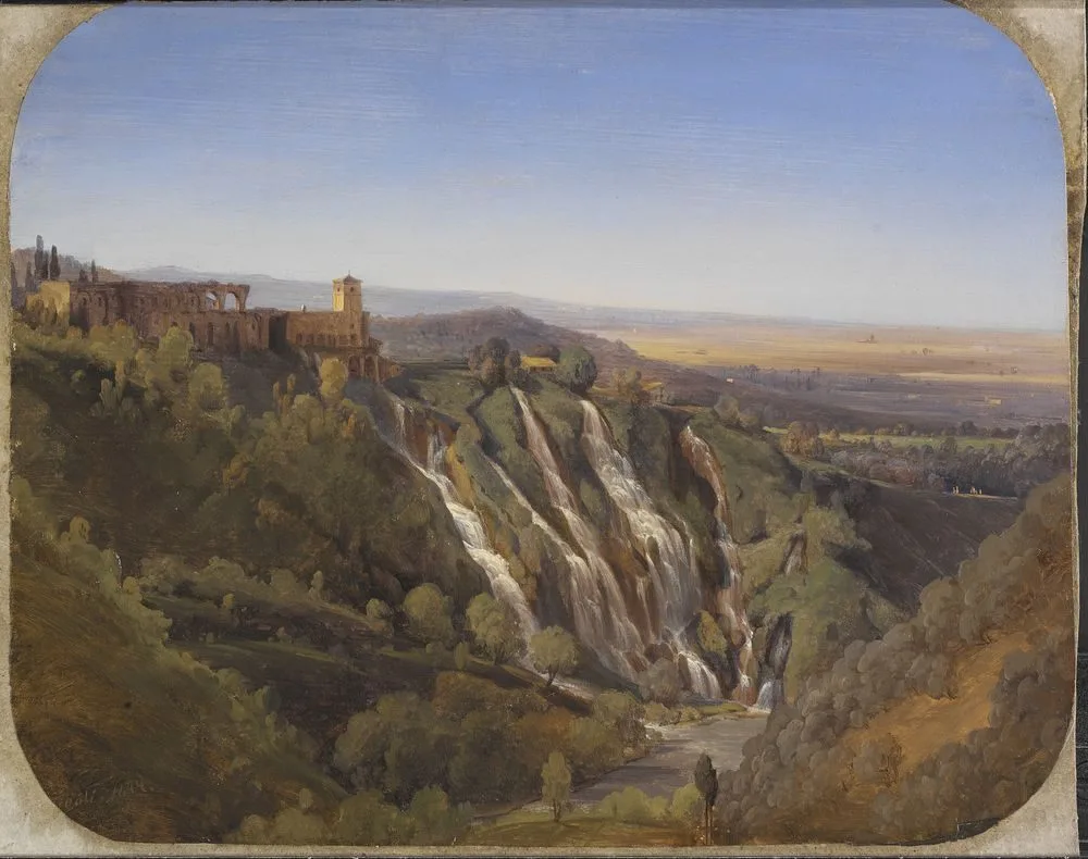 Landscape Near Tivoli. Study