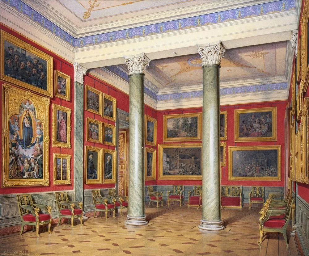 The Room of the German School, Eduard Hau