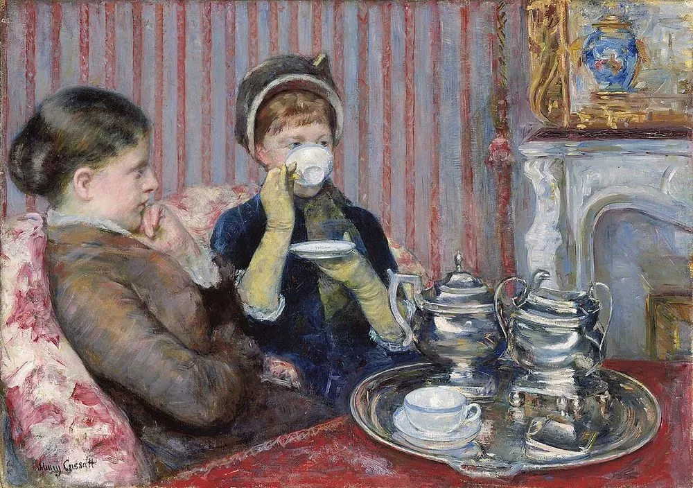 Five O’Clock Tea, Mary Cassatt