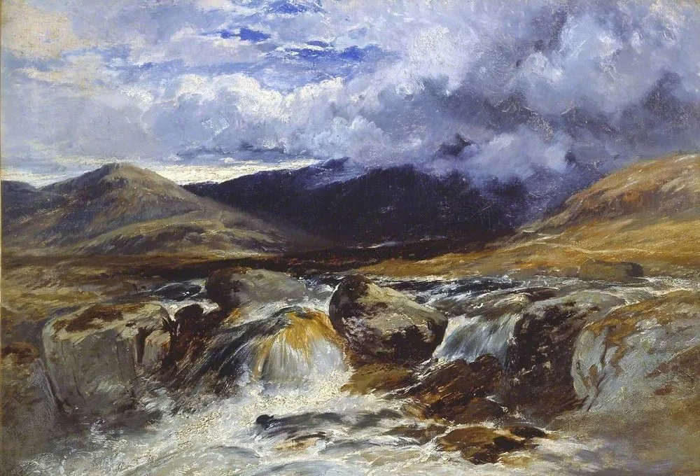 A Mountain Stream, William James Müller