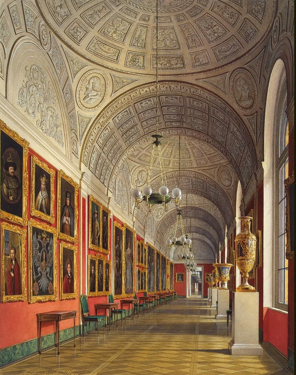 The Northern Part of the Romanov Gallery