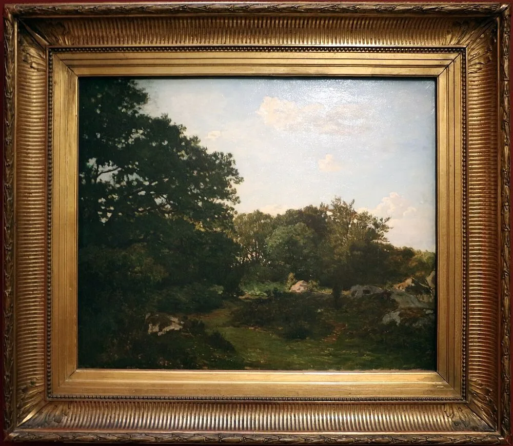 Fontainebleau forest, Frédéric Bazille