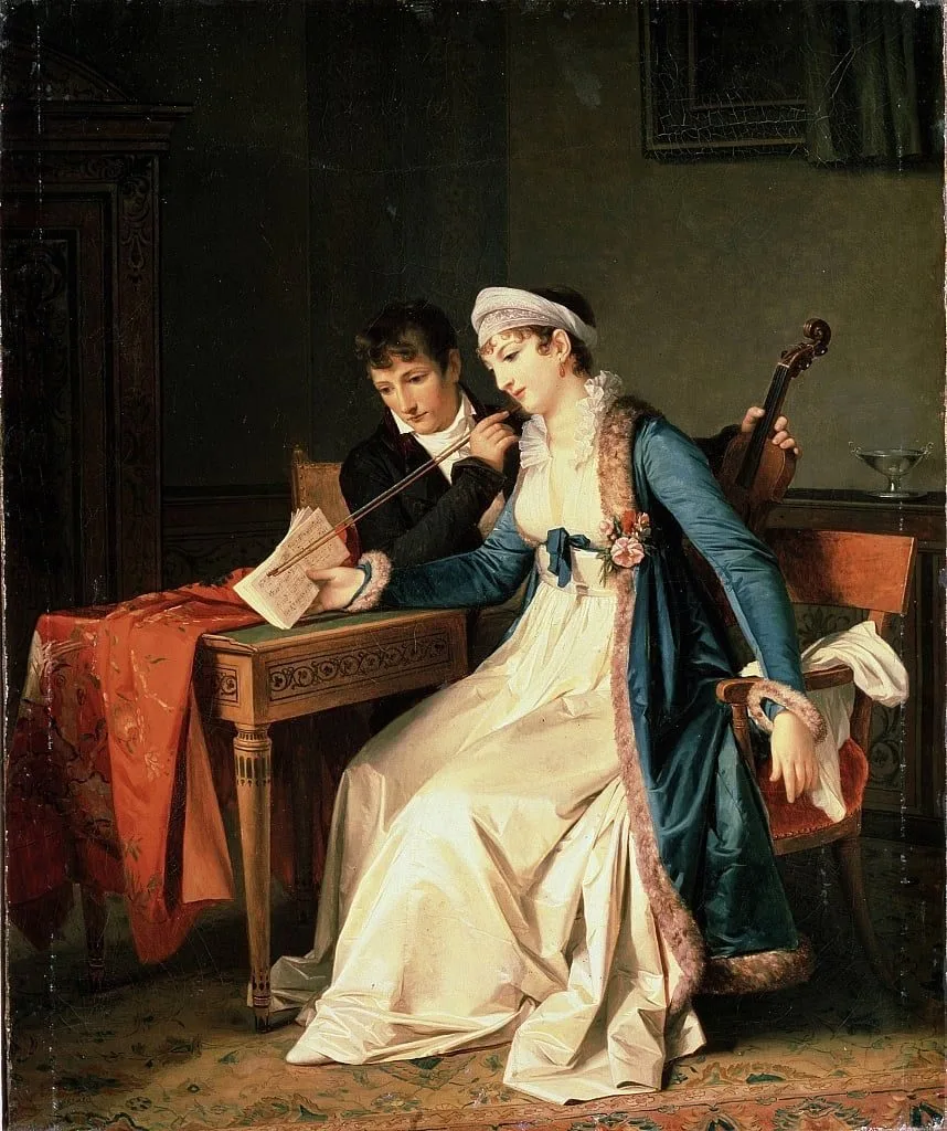 La leçon de musique, Marguerite Gérard