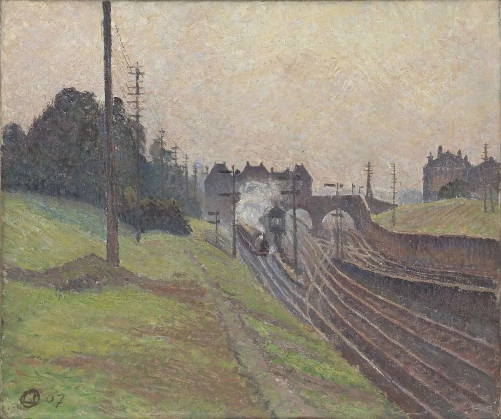 Great Western Railway, Acton, Lucien Pissarro