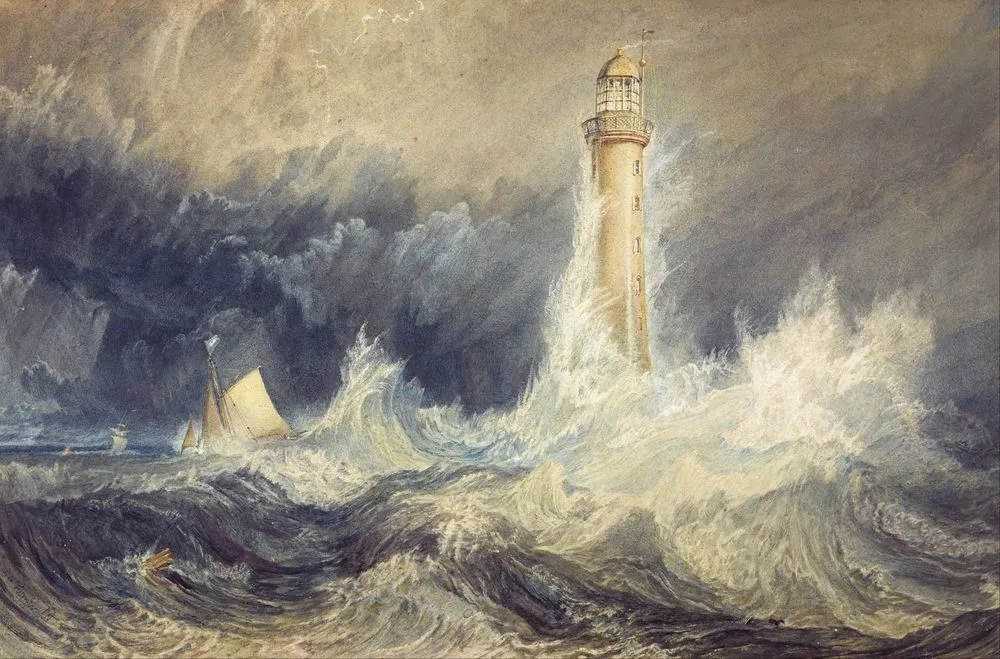 Bell Rock Lighthouse, J. M. W. Turner