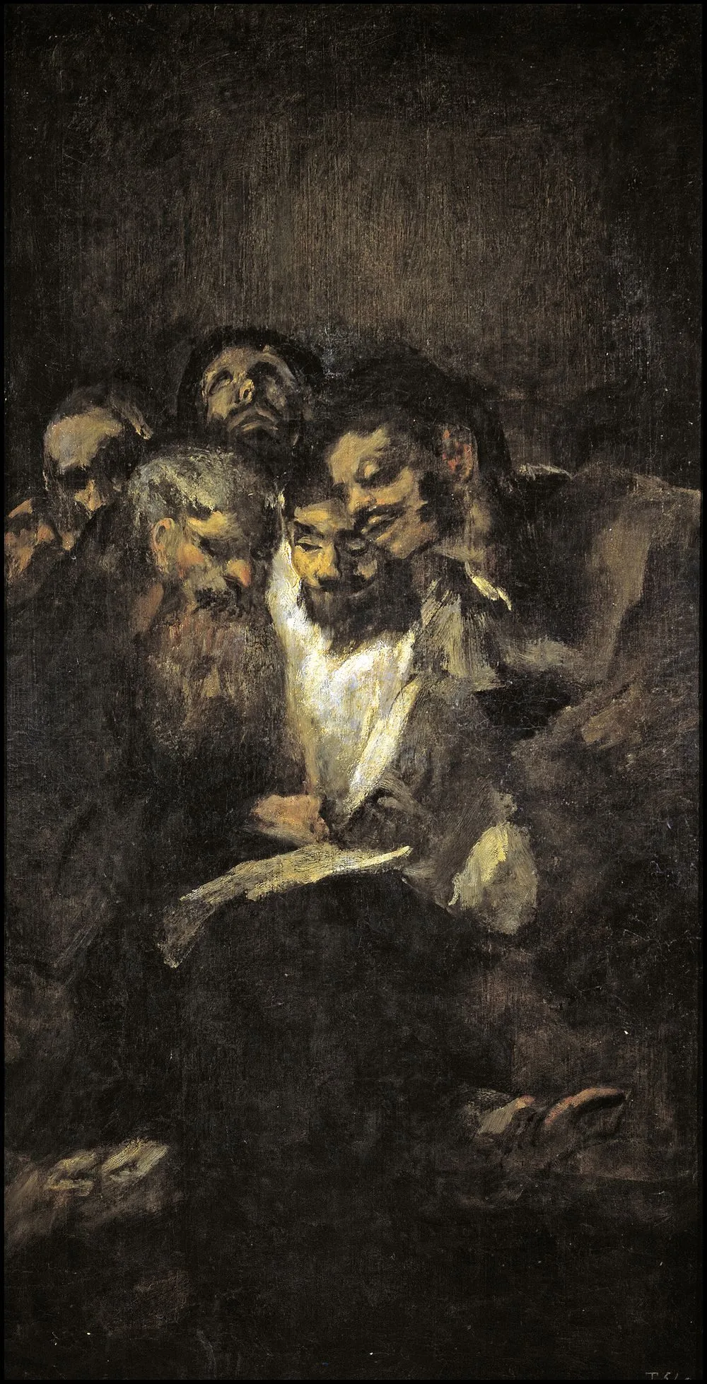 Men Reading, Francisco Goya