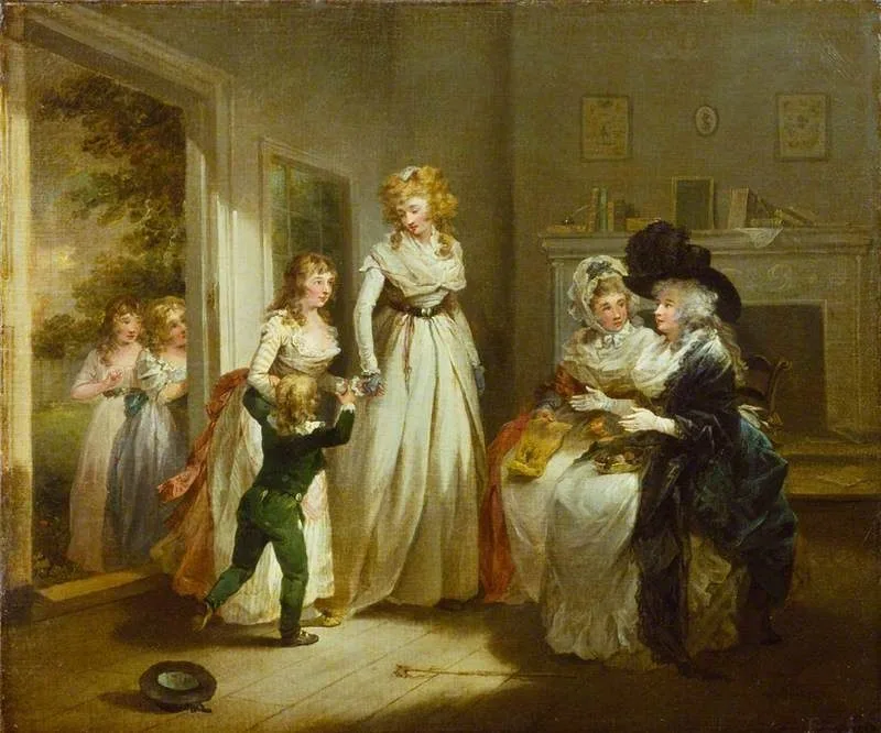 A Visit to the Boarding School, George Morland