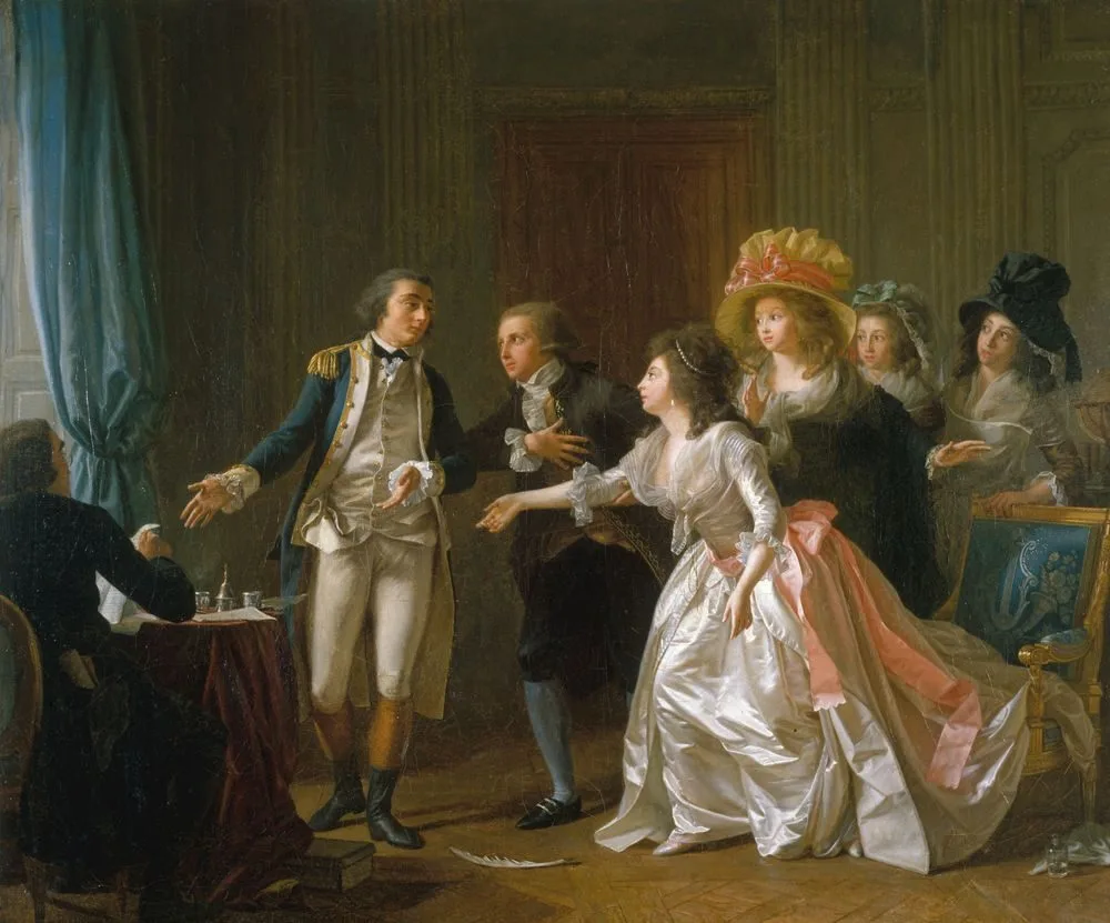 Le Contrat de mariage interrompu, Michel Garnier