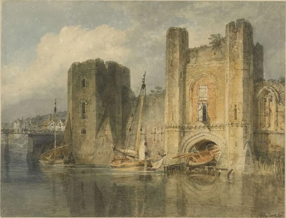 Newport Castle, J. M. W. Turner