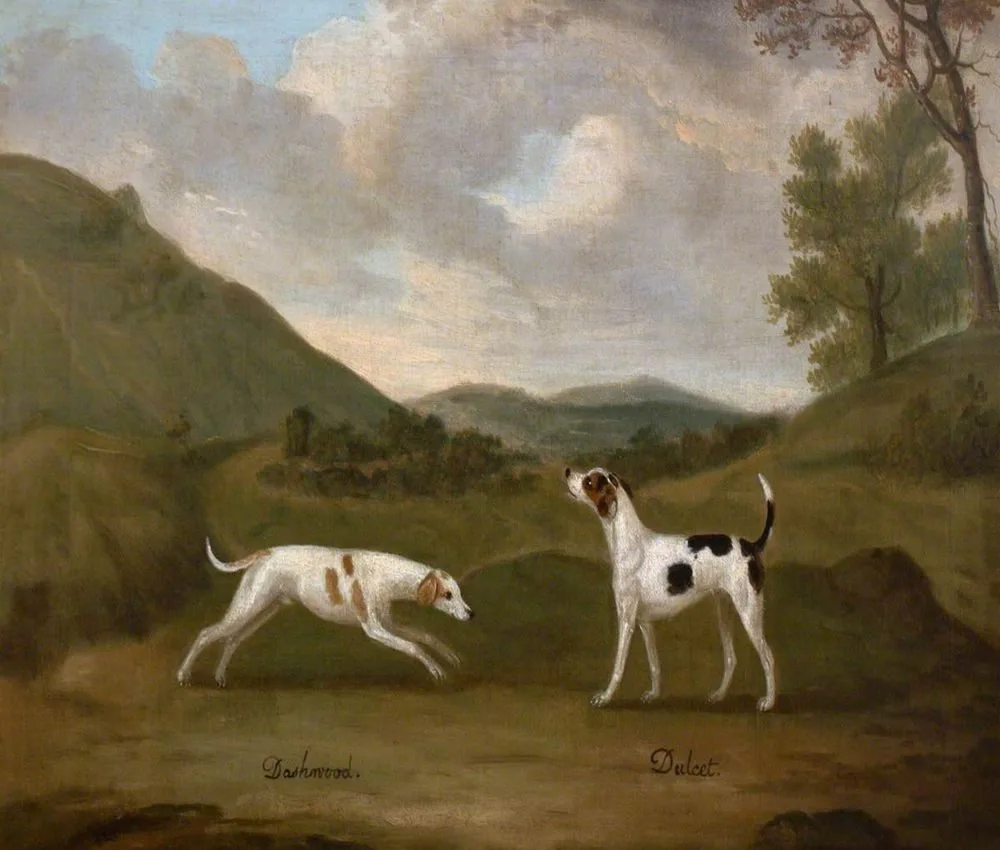 Late Compton’s ‘Dashwood’ and ‘Dulcet’, a Pair of Hounds, Francis Sartorius