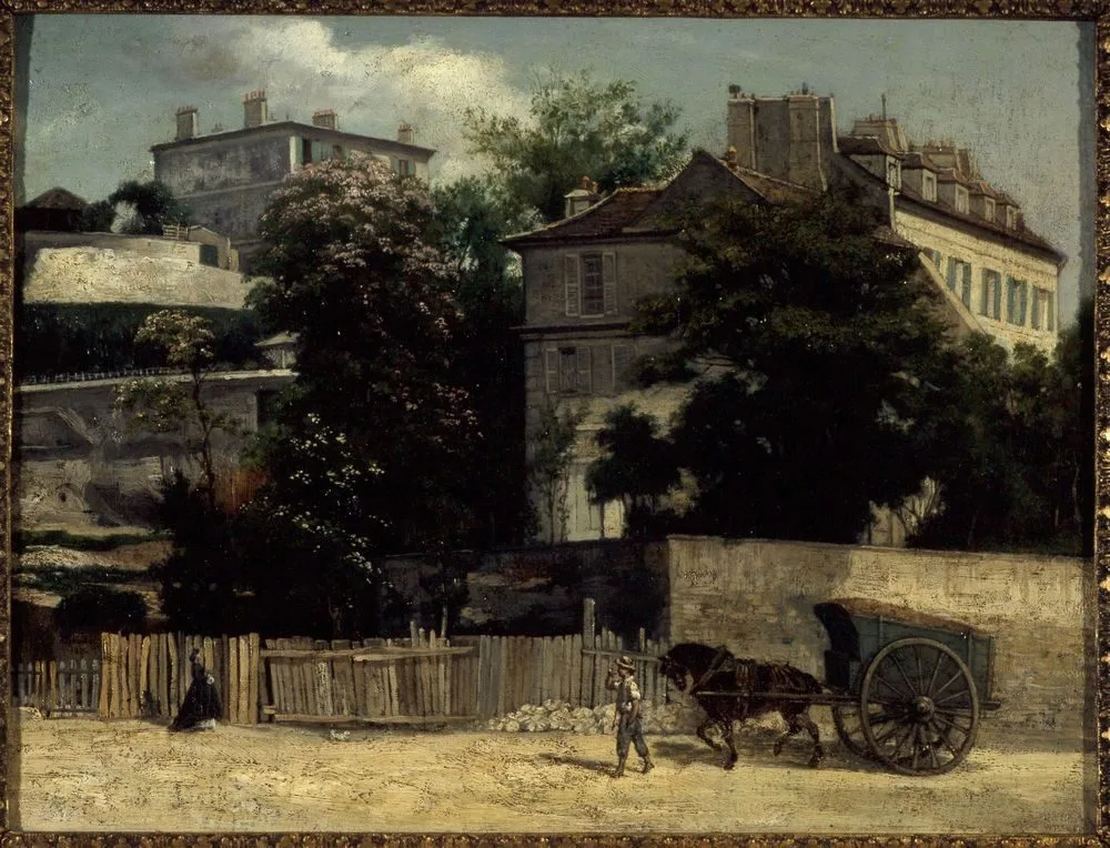 La rue d’Orchamp à Montmartre