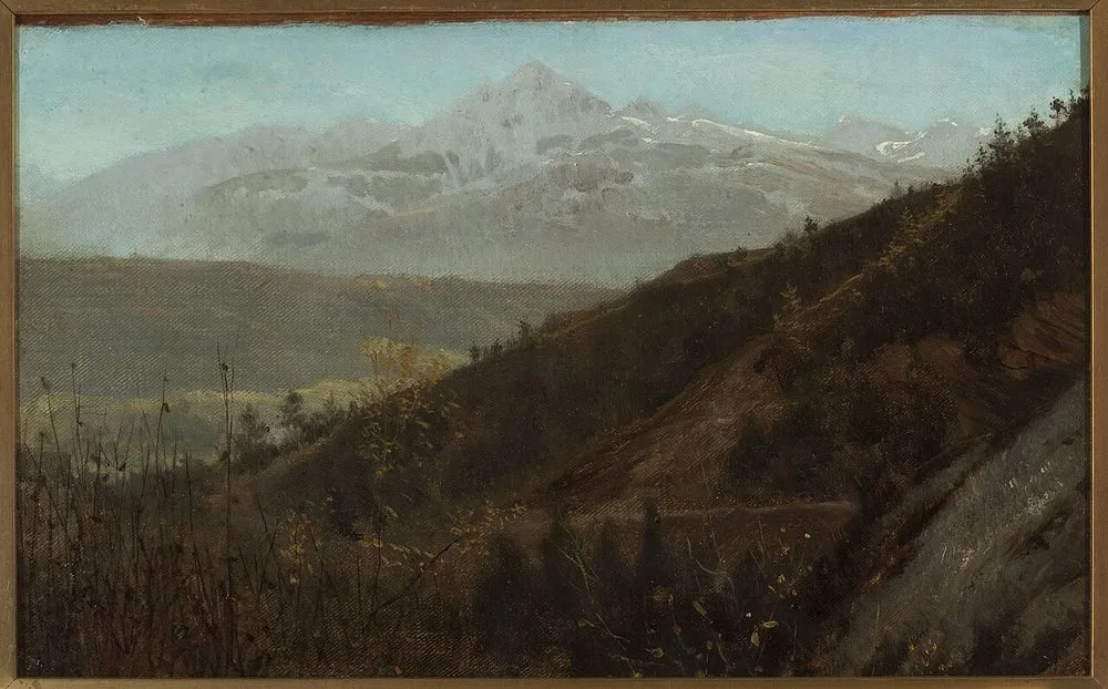 Mountain landscape, Lawrence Alma-Tadema