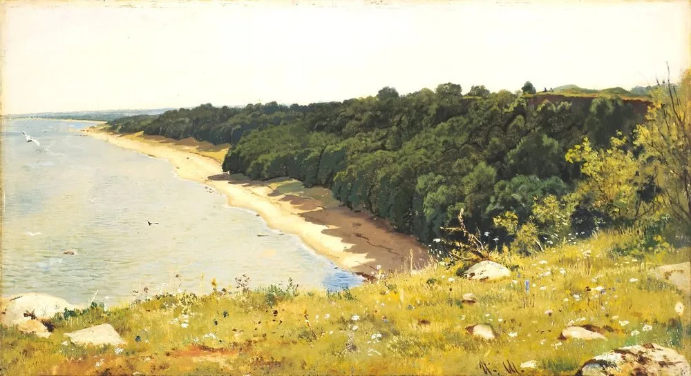 By the seashore, Ivan Shishkin