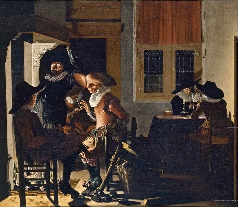 Soldiers in a Guardroom, Willem Cornelisz Duyster