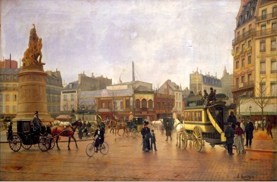 Place Clichy, Edmond Grandjean